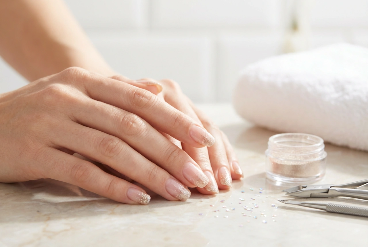 Ongles ombrés pailletés : le guide pour un dégradé étincelant réussi