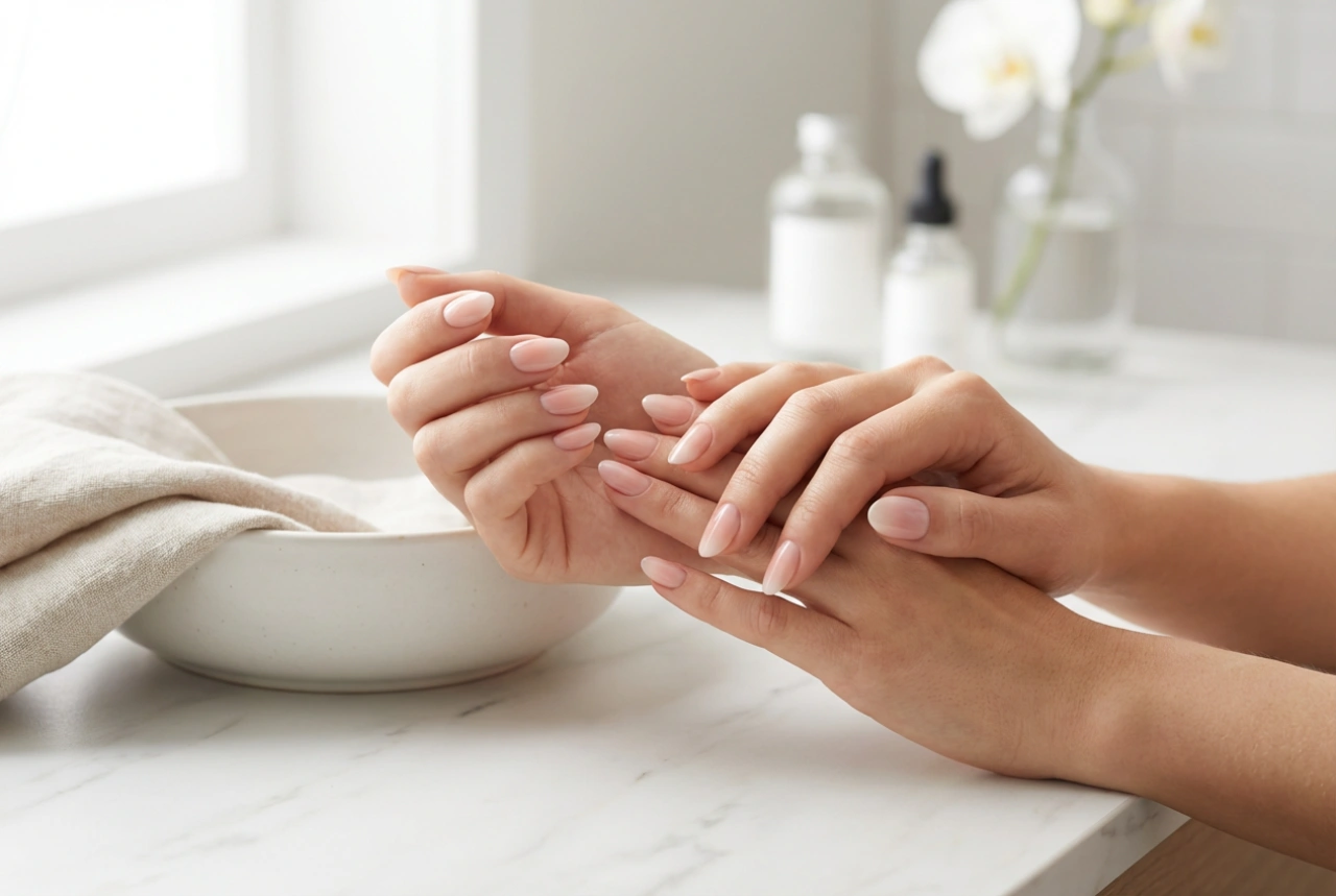 Motifs pour ongles ombrés : des décorations simples qui soulignent le dégradé