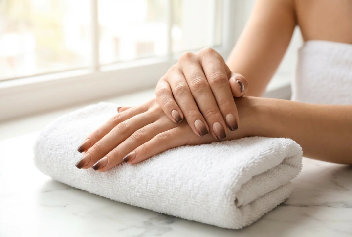 Ongles ombre marron : un dégradé chaleureux, le choix des bases et un estompage parfait