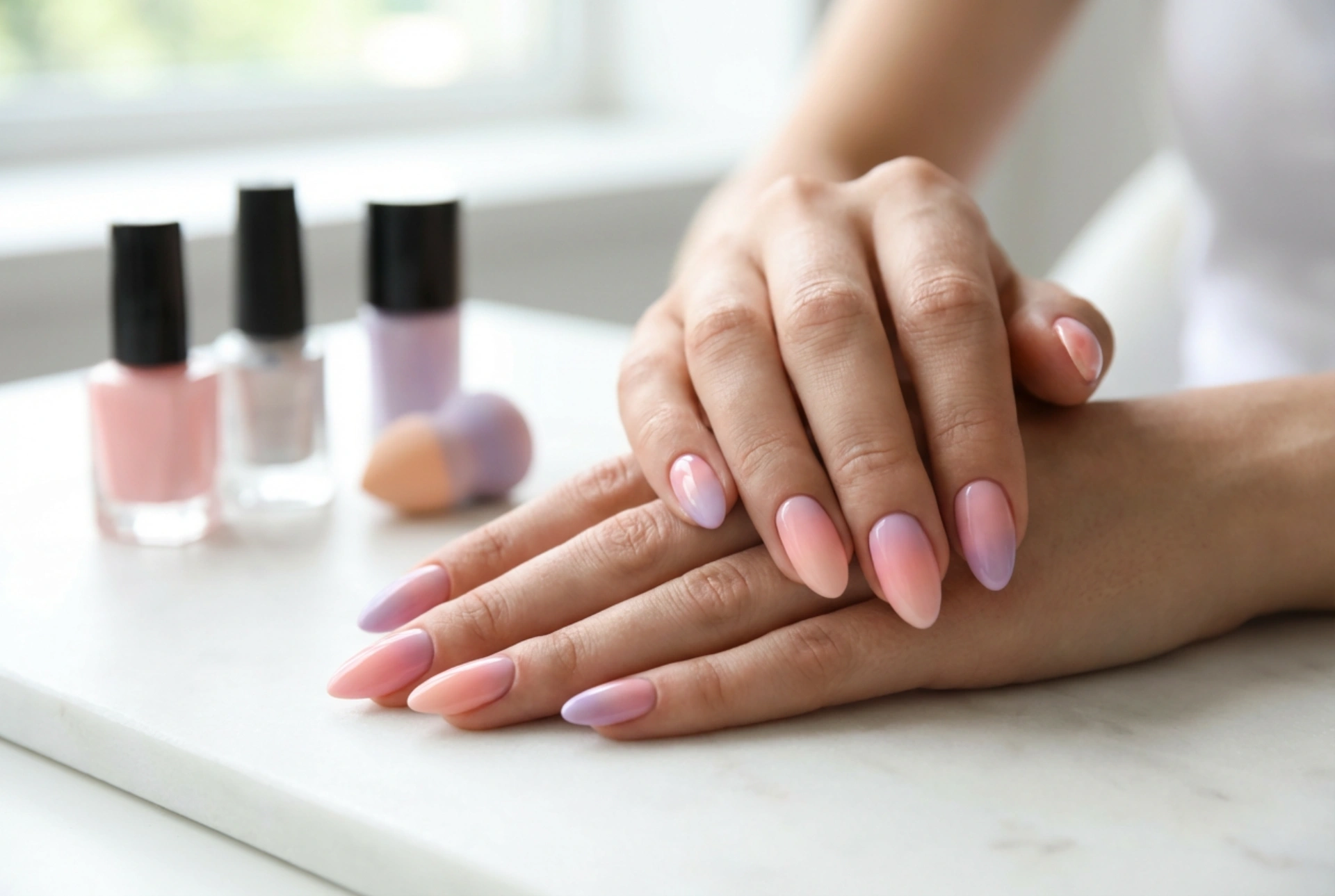 Manucure colorée : réalisez des ongles ombre avec trois méthodes simples