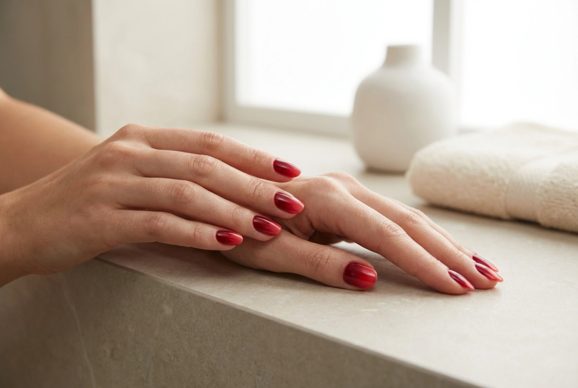 Comment réaliser un dégradé rouge sur les ongles : de la base au top coat