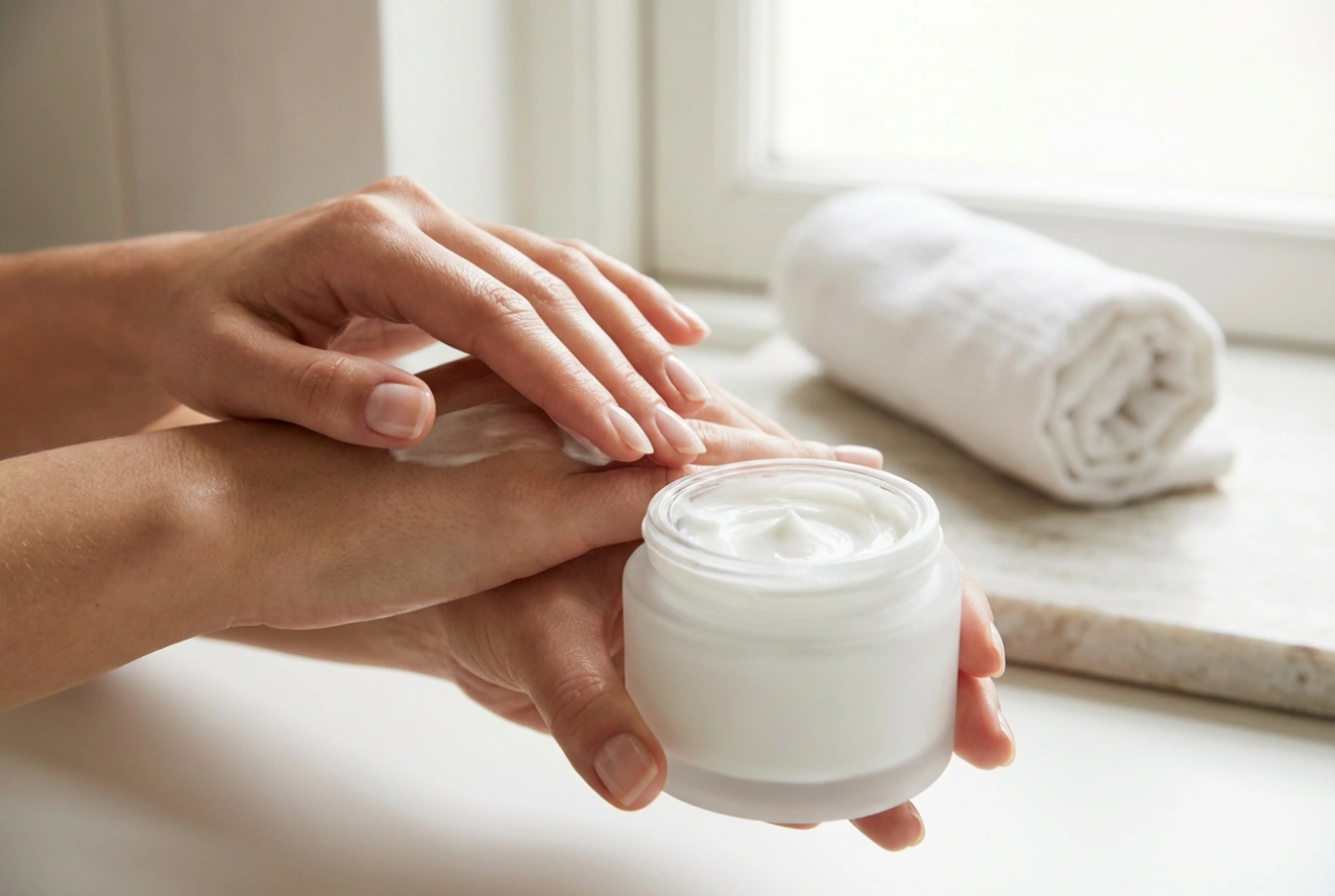 Crème pour les mains très sèches : ingrédients, application et fréquence