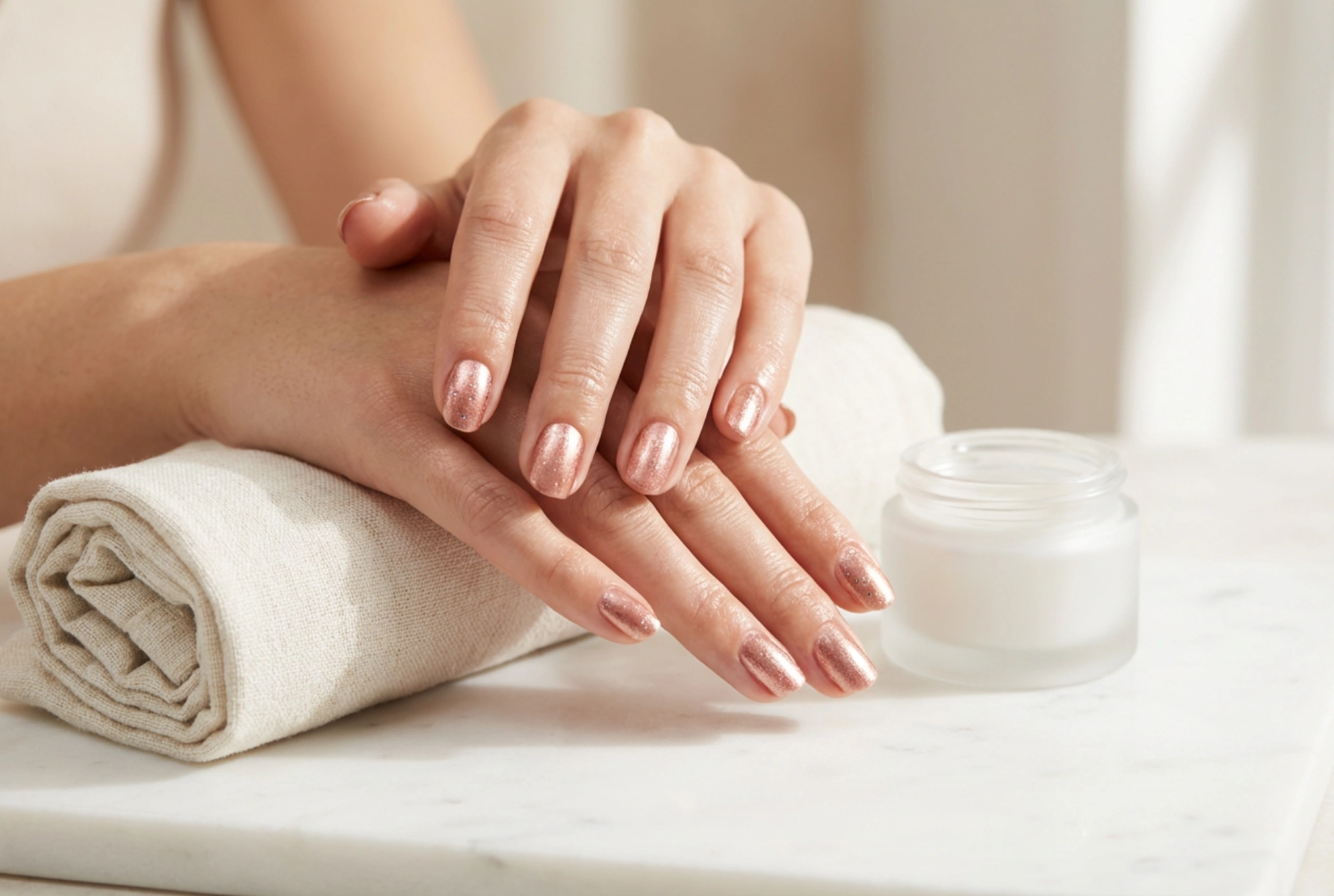 Ongles rose gold : comment associer les nuances et ajouter de l'éclat