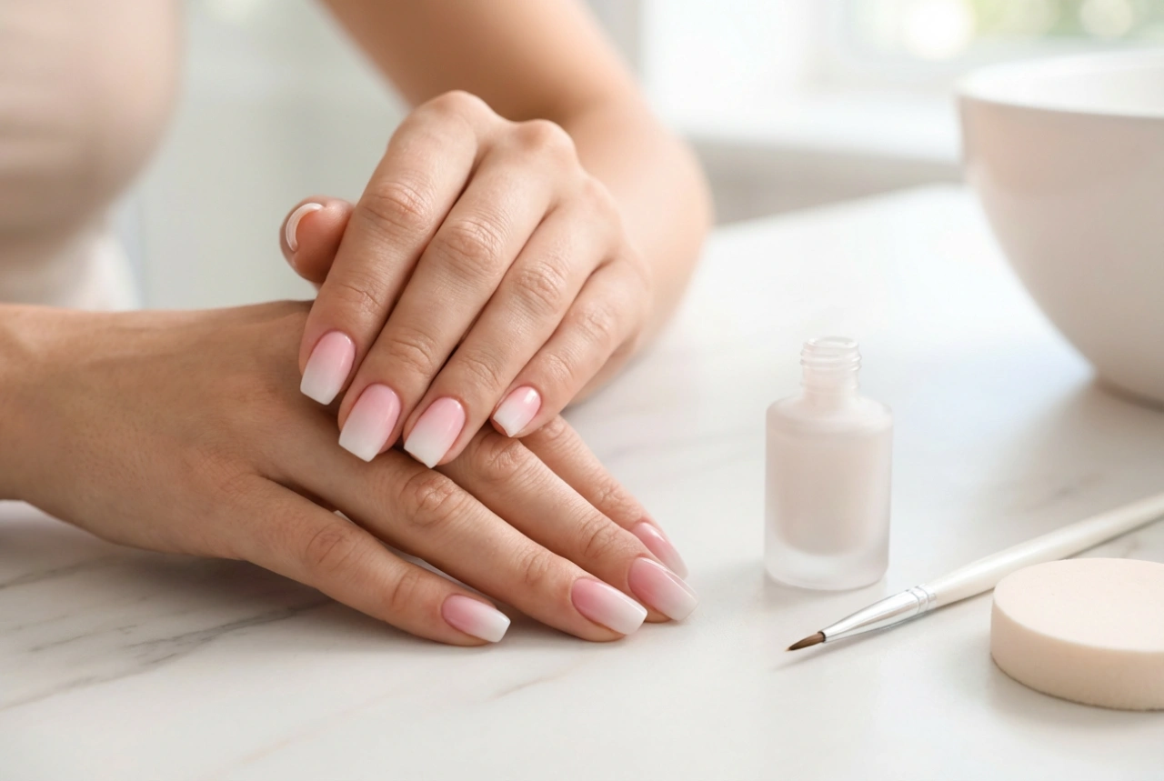 Stylisation d'ongles ombré : techniques de dégradé au pinceau et à l'éponge