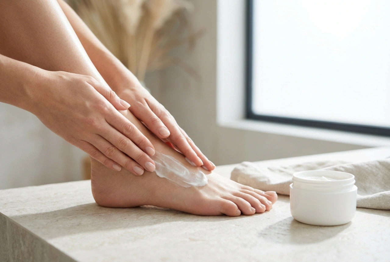 Crème hydratante pour les pieds : application, fréquence et astuces simples