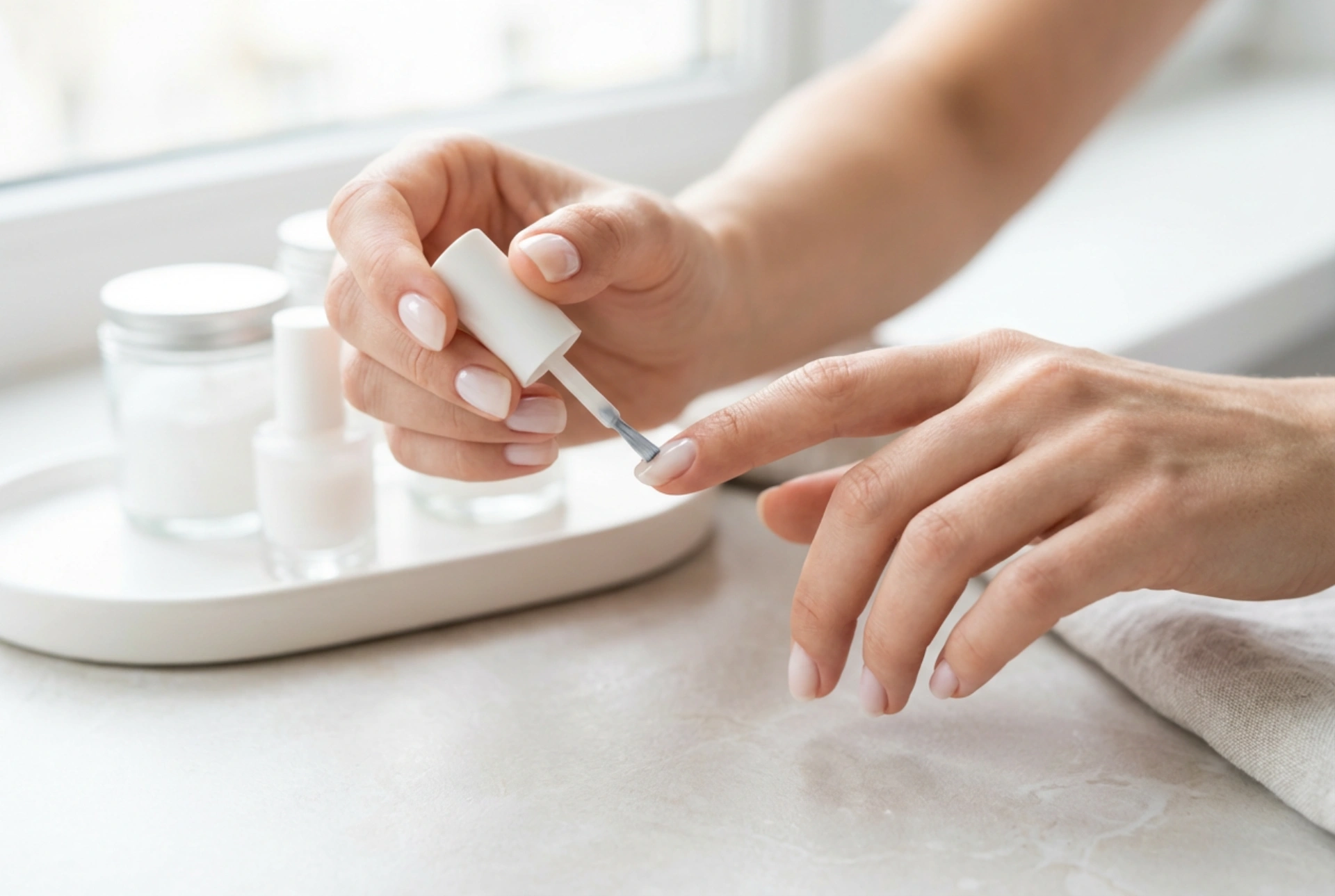 Base laiteuse pour manucure : unification subtile de la couleur et règles d'application