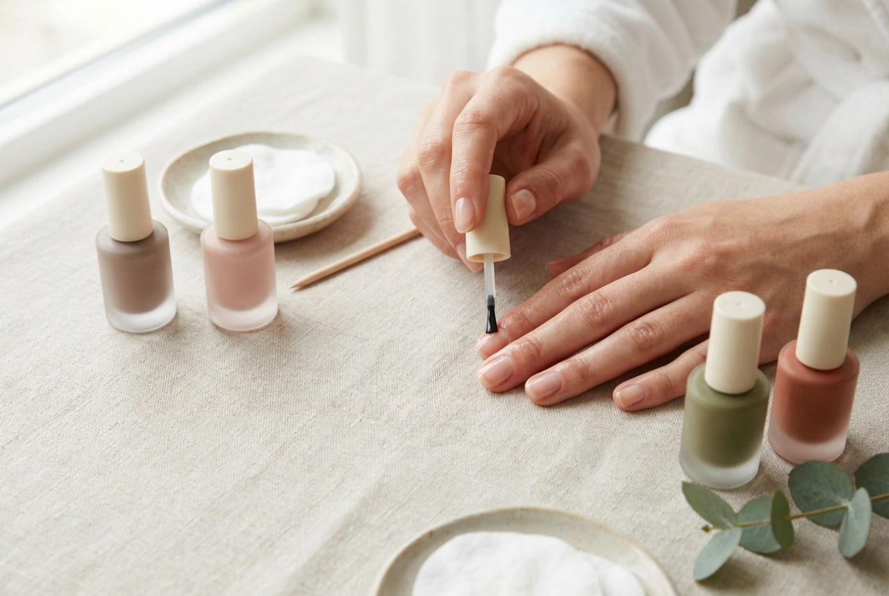 Vernis à ongles naturels : composition, couvrance et technique d'application
