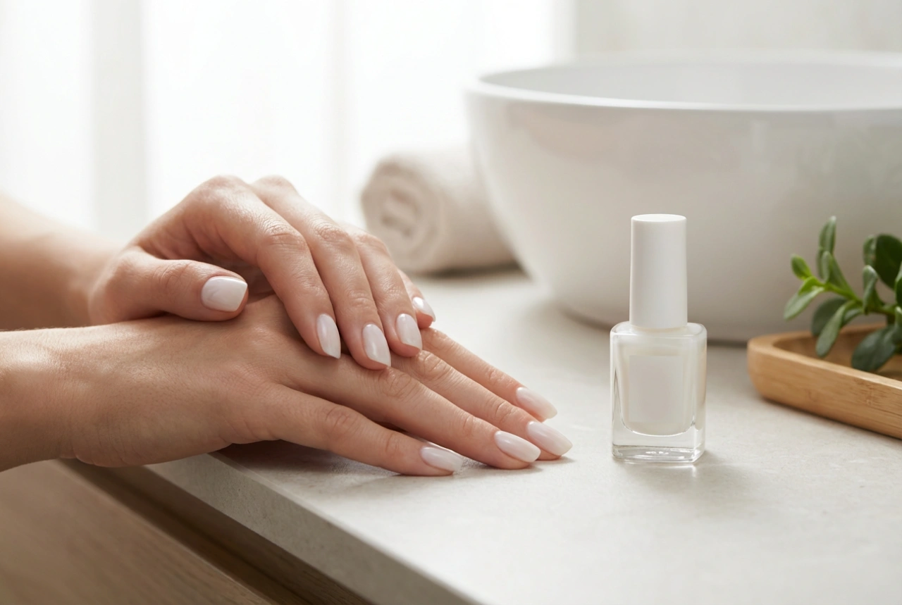 Vernis semi-permanent laiteux : une couvrance subtile et une finition parfaite