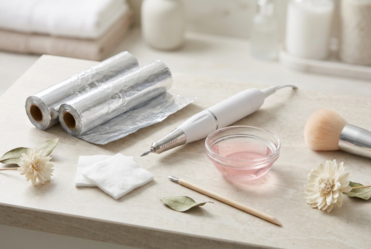 Dépose de vernis semi-permanent sans abîmer les ongles : méthode des papillotes, ponceuse et soak-off