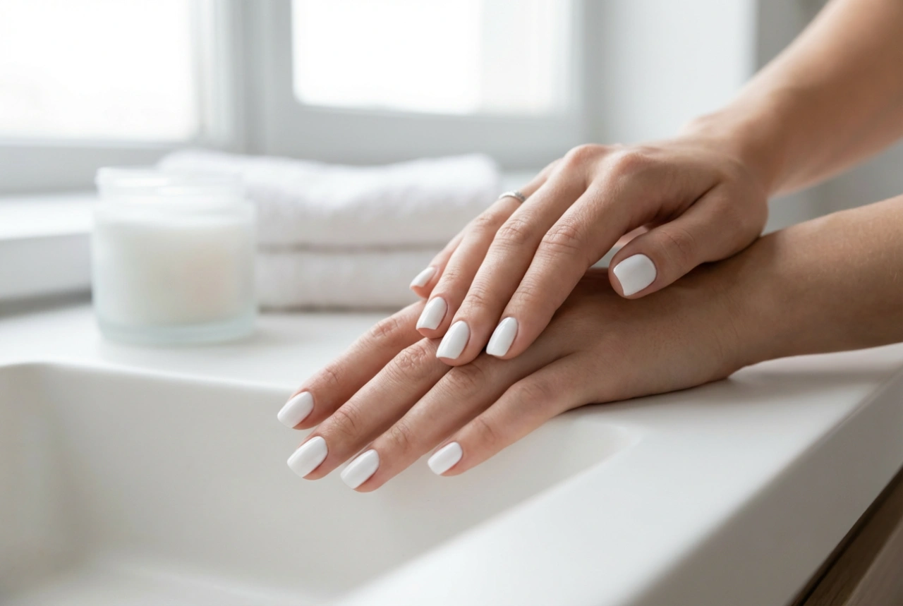 Vernis semi-permanent blanc sans traces : astuces pour une couvrance parfaite et des lignes nettes