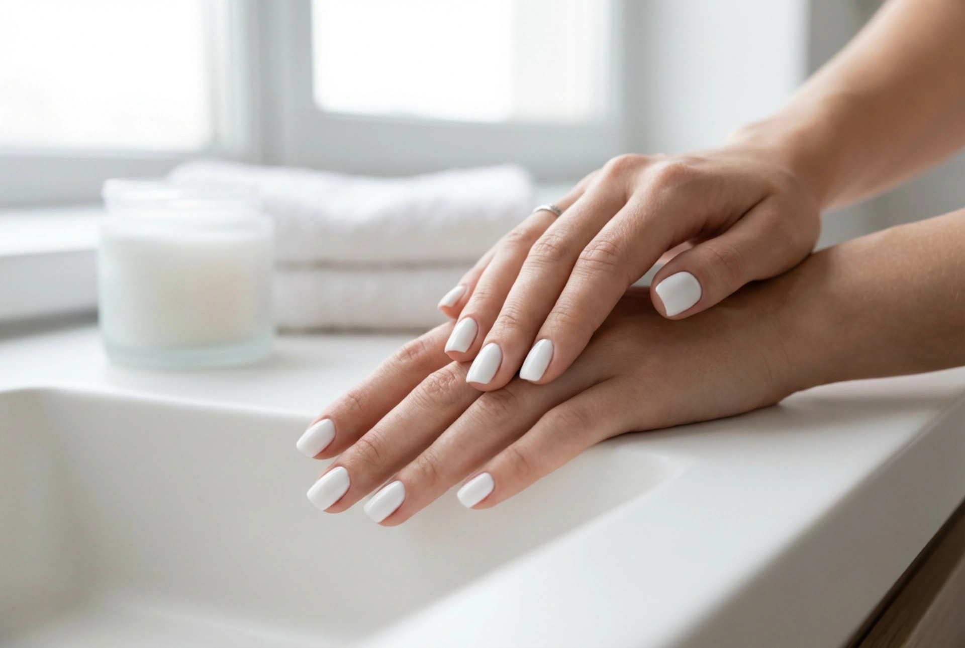 Vernis semi-permanent blanc sans traces : astuces pour une couvrance parfaite et des lignes nettes