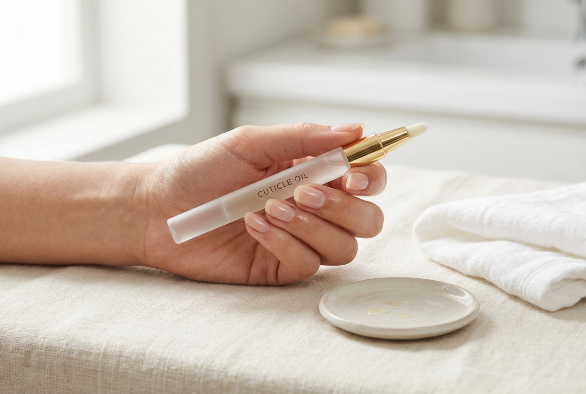 Huile pour cuticules en stylo : application rapide, fréquence et effets