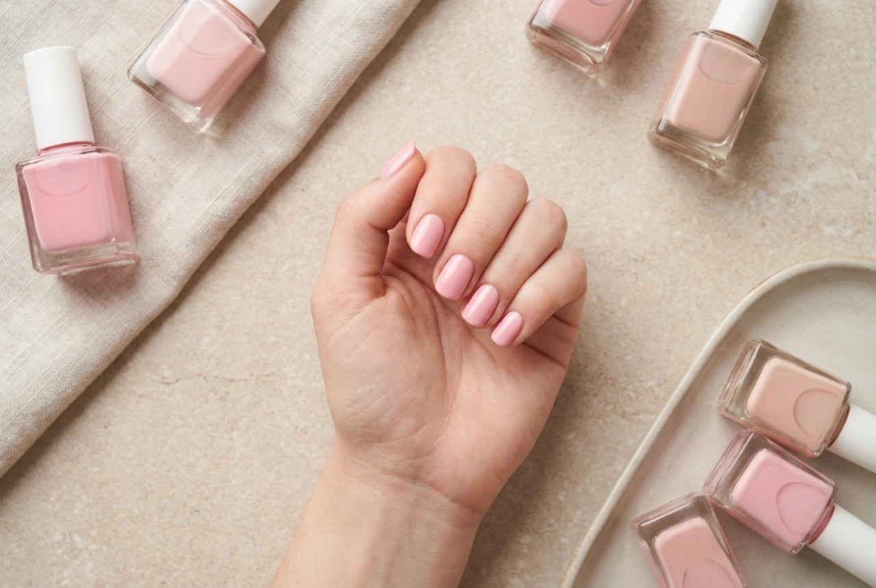 Vernis à ongles rose sans traces : choisir la teinte et appliquer des couches fines