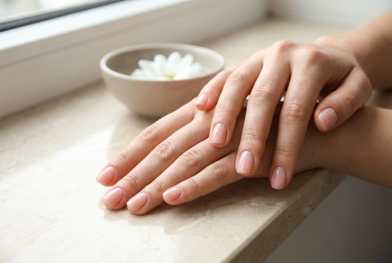 Une simple base sur les ongles sans vernis : comment obtenir un effet naturel et soigné