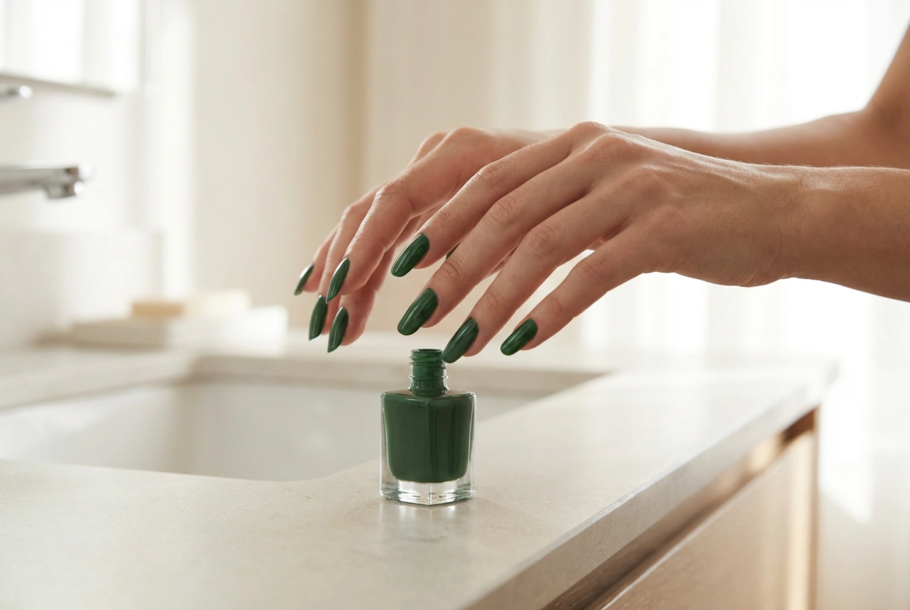 Vernis à ongles vert : comment le porter, l'associer et l'appliquer correctement