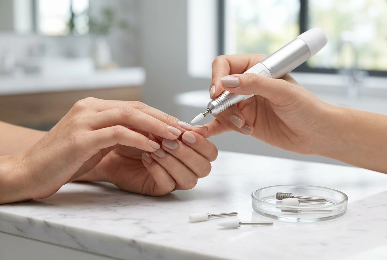 Ponceuse à ongles à la maison : utilisation sécurisée, changement des embouts et entretien