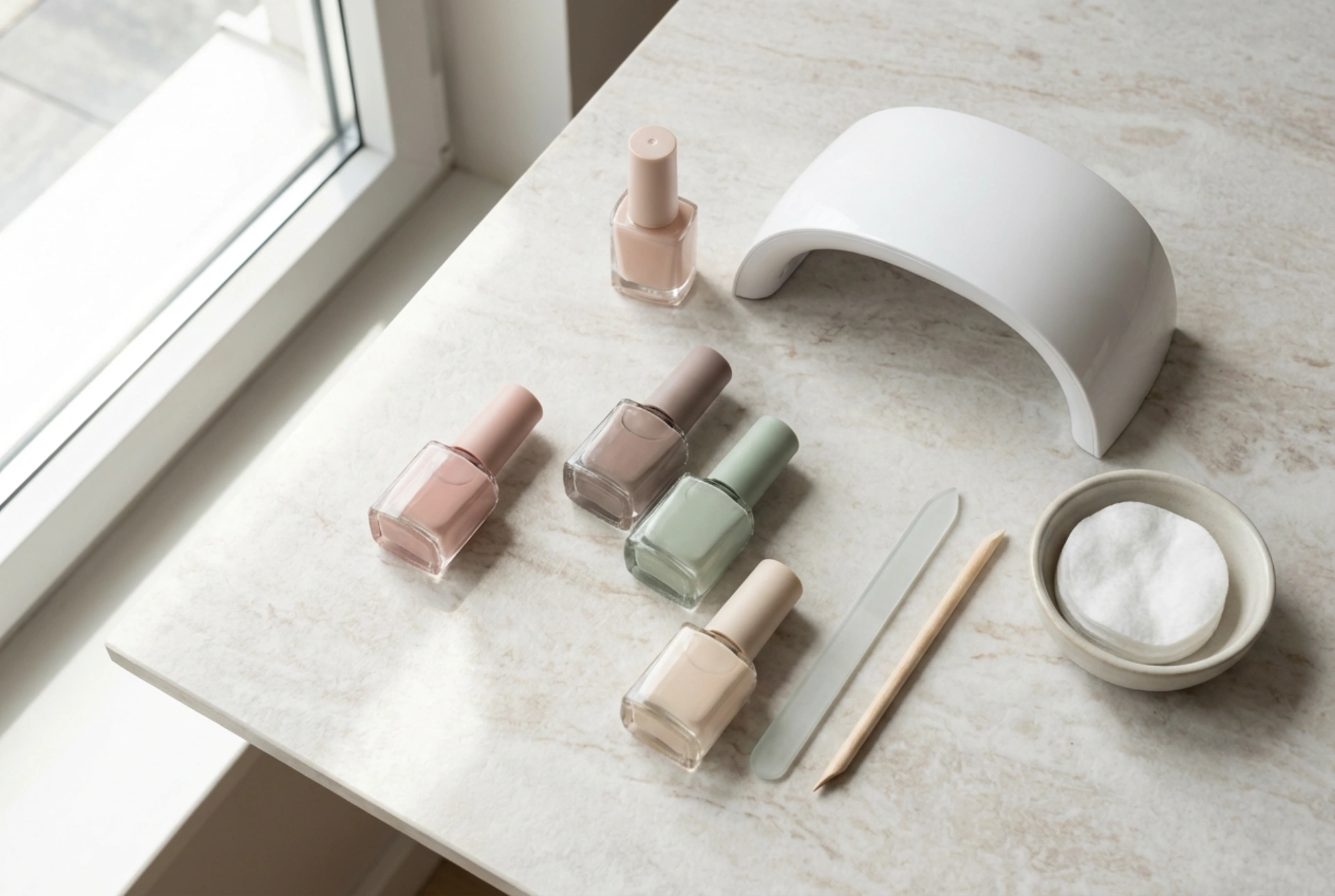 Kit de manucure semi-permanente : composition, sécurité et premières poses