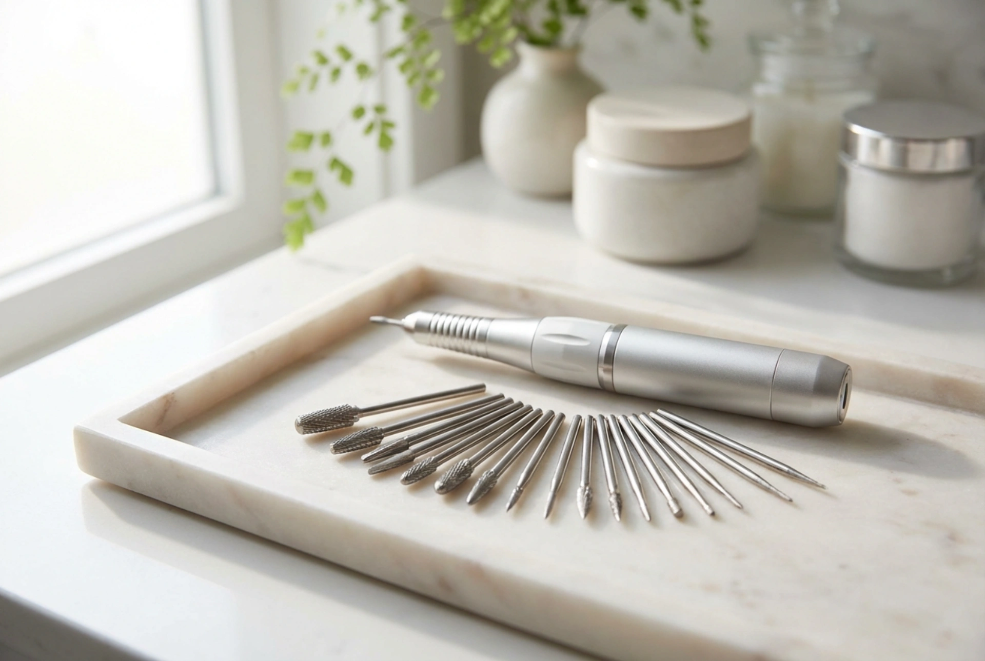 Ponceuse à ongles (fraiseuse) : règles d'utilisation sécurisée et entretien des embouts