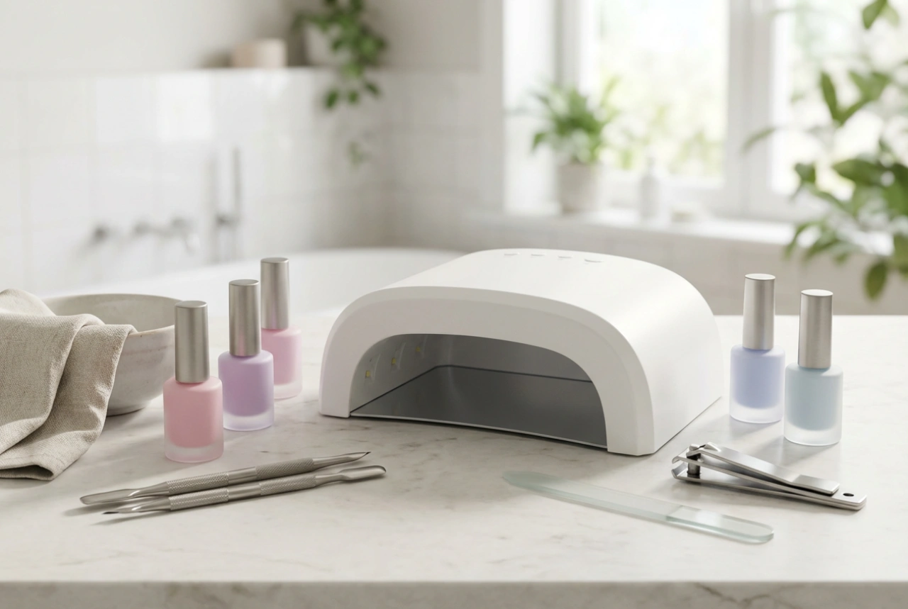 Lampes UV/LED pour les ongles : puissance, temps de durcissement et règles d'utilisation sécuritaire