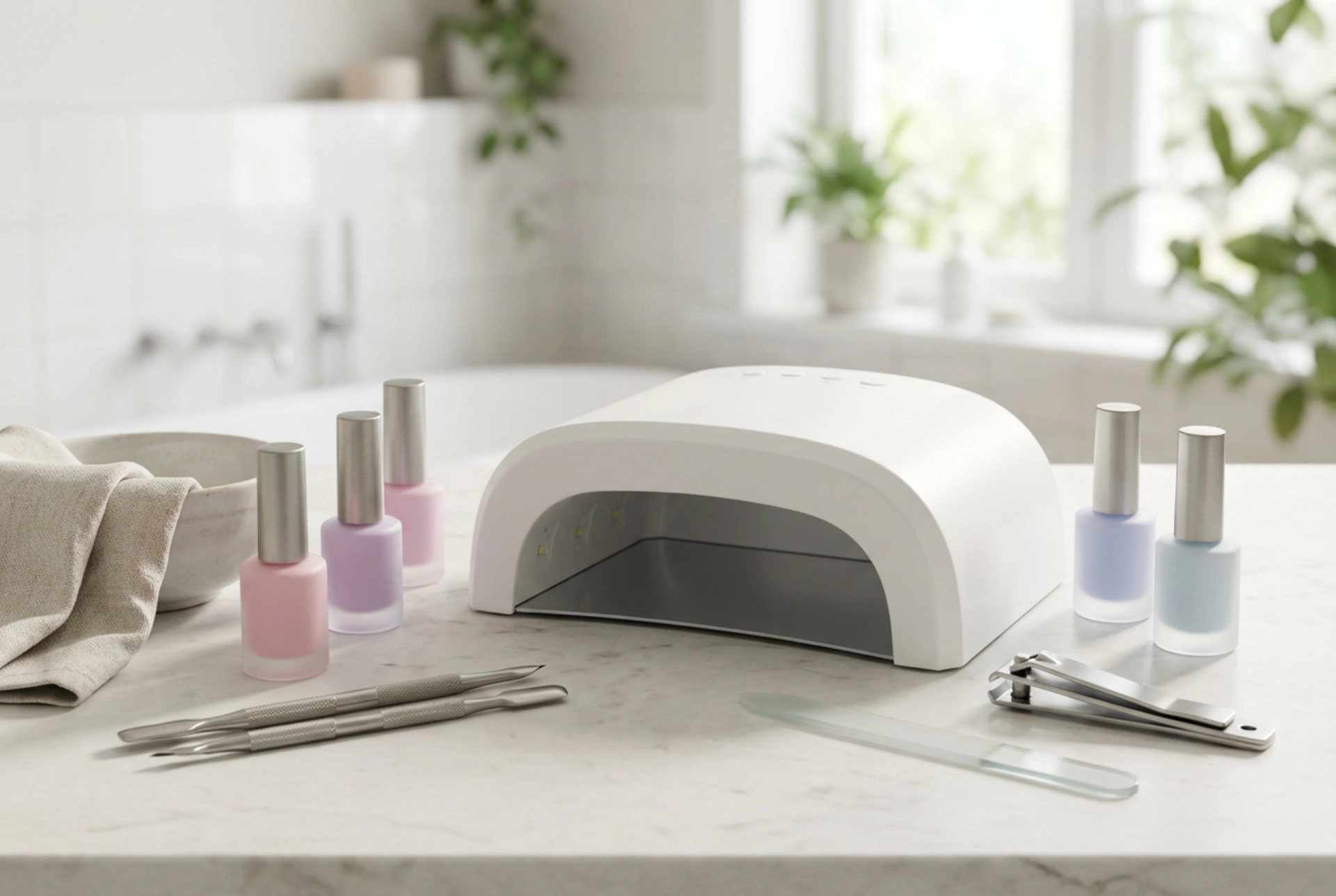 Lampes UV/LED pour les ongles : puissance, temps de durcissement et règles d'utilisation sécuritaire
