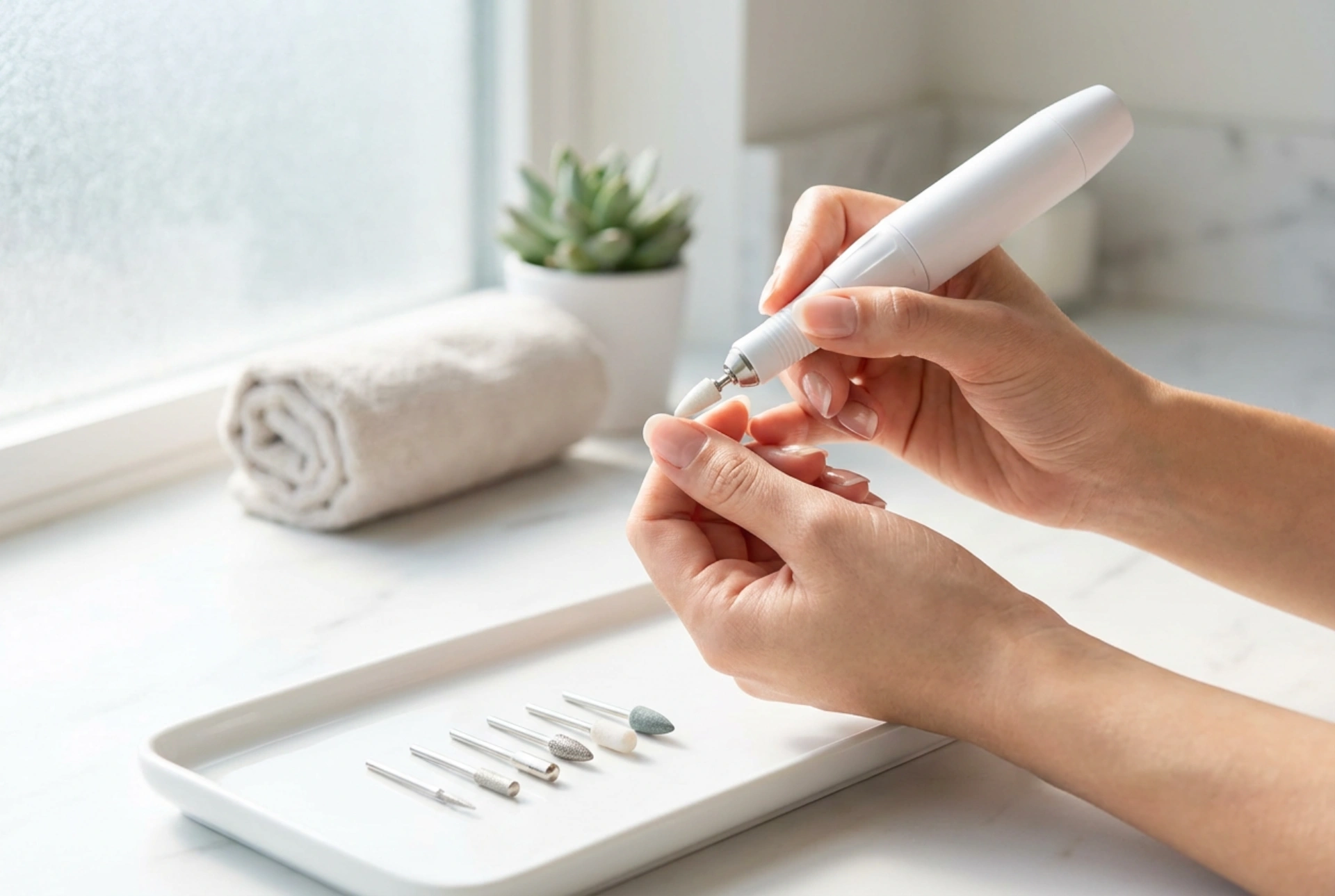 Ponceuse pour cuticules : utilisation sécurisée, choix des embouts et erreurs courantes