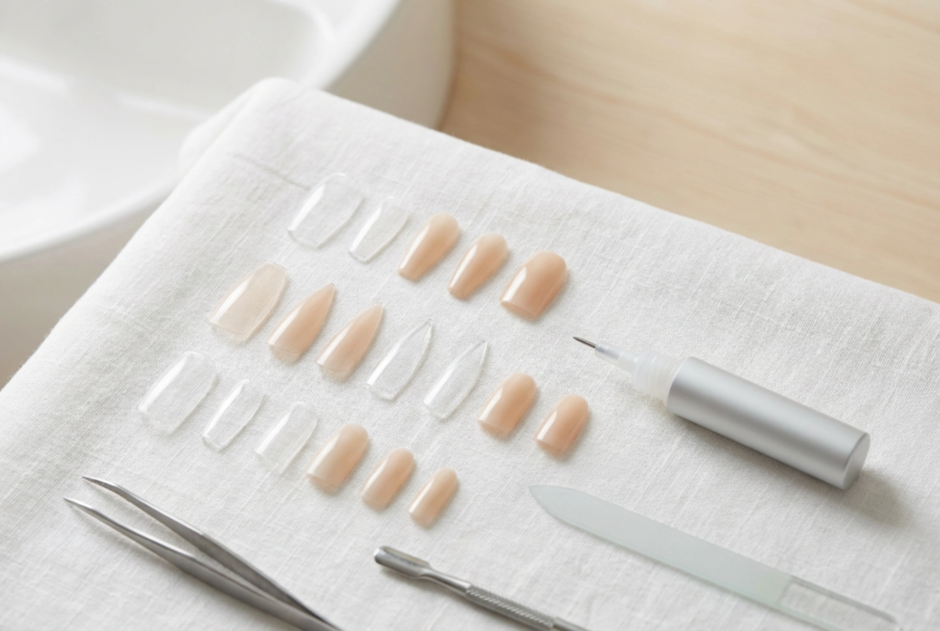 Les faux ongles en pratique : types, ajustement et pose rapide