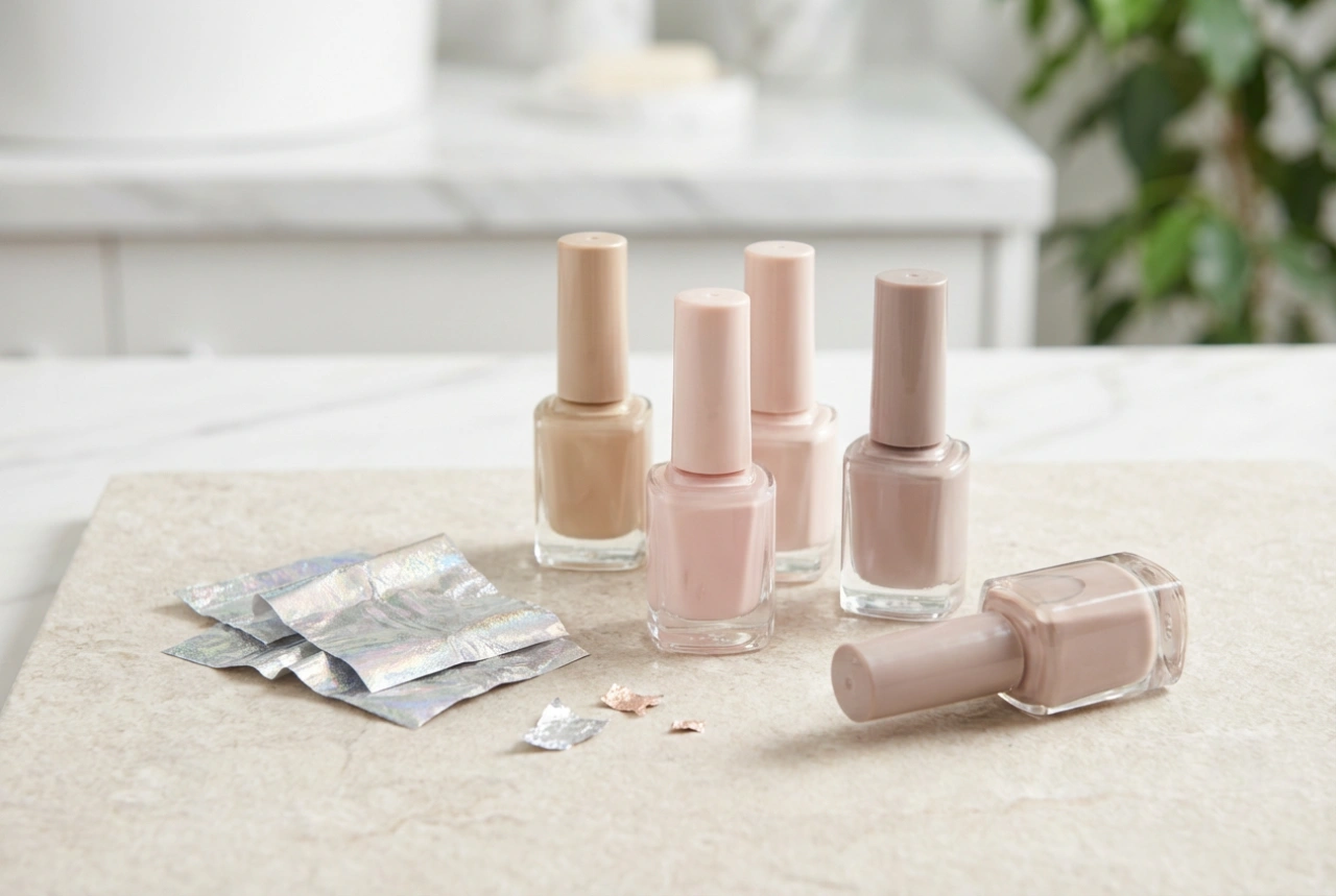 Feuille de transfert pour ongles : préparation de la couleur de base et techniques d'application
