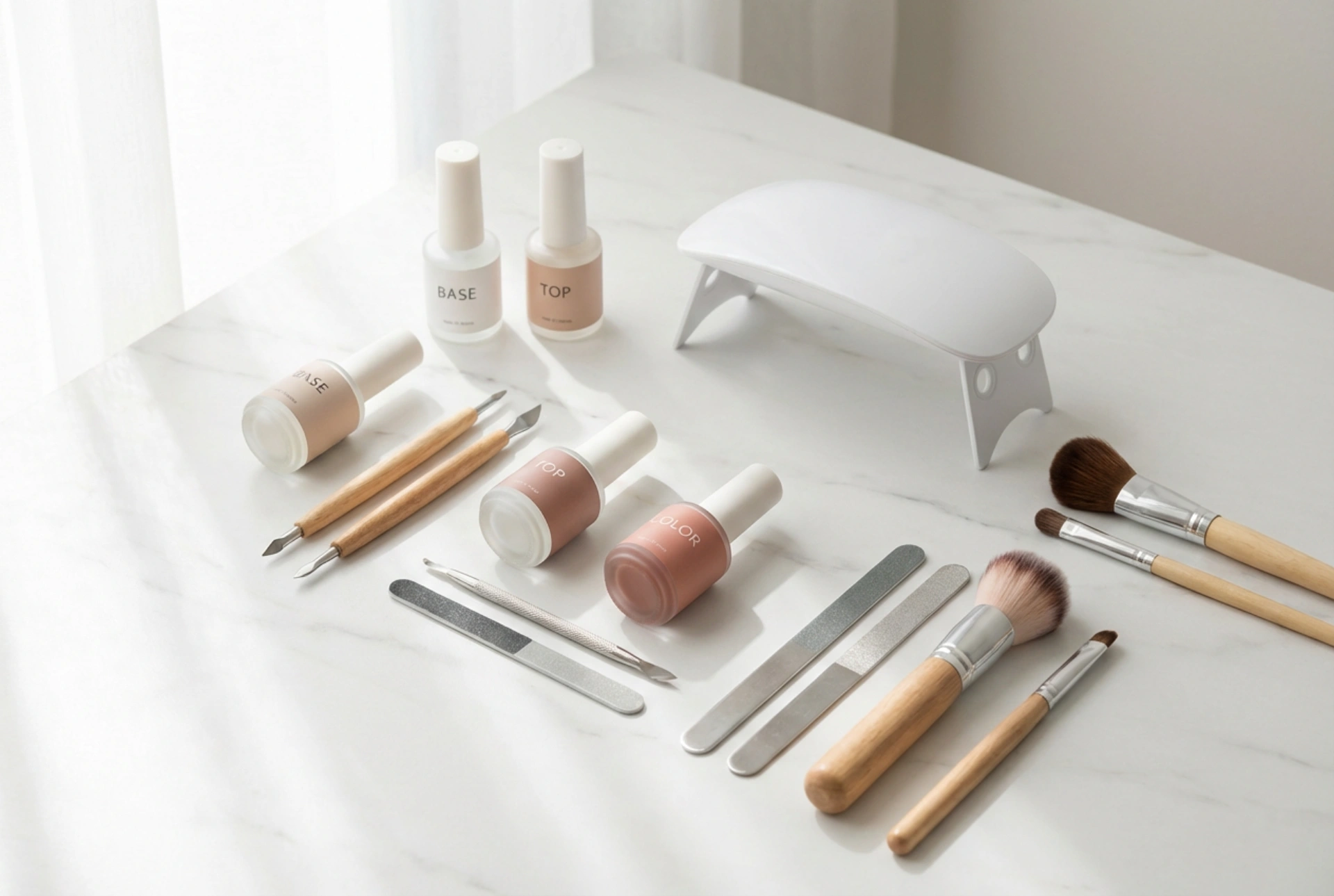 Kit complet de manucure semi-permanente : composition, utilisation et erreurs