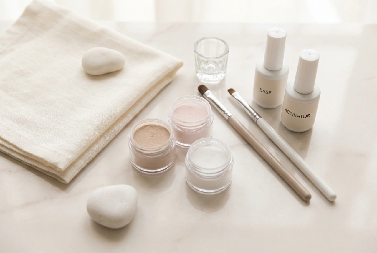 Choisir un kit de manucure en poudre : ce qu'il contient et comment l'utiliser