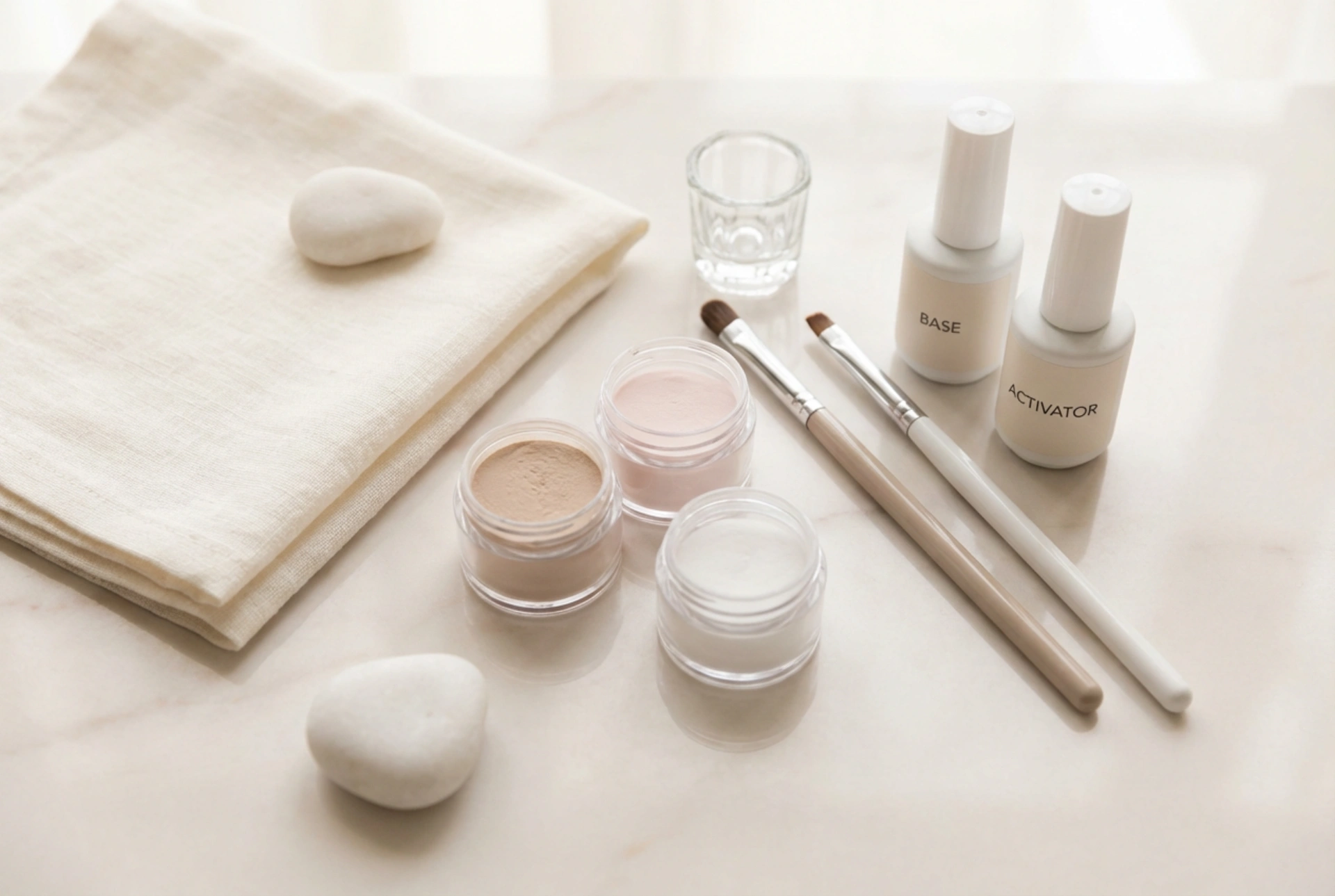 Choisir un kit de manucure en poudre : ce qu'il contient et comment l'utiliser