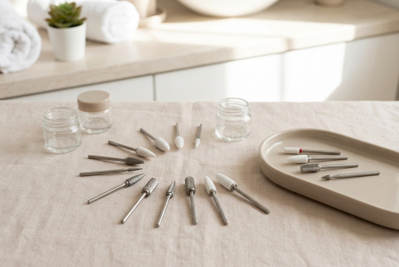 Kit d'embouts de ponceuse pour ongles : quelles formes pour quels usages et règles d'utilisation