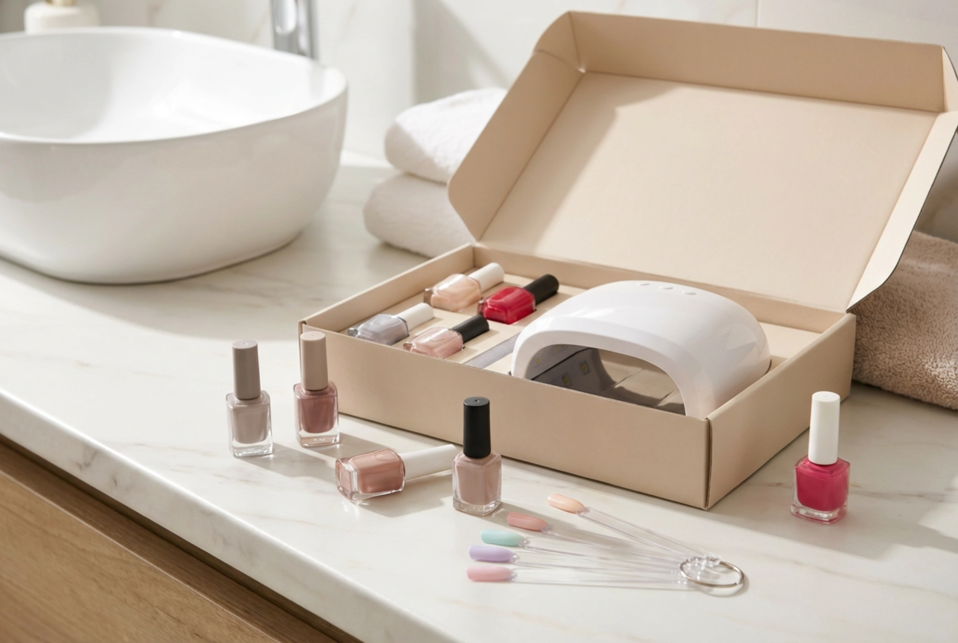 Kits de manucure semi-permanente : comment comparer le contenu et choisir la lampe ainsi que les couleurs