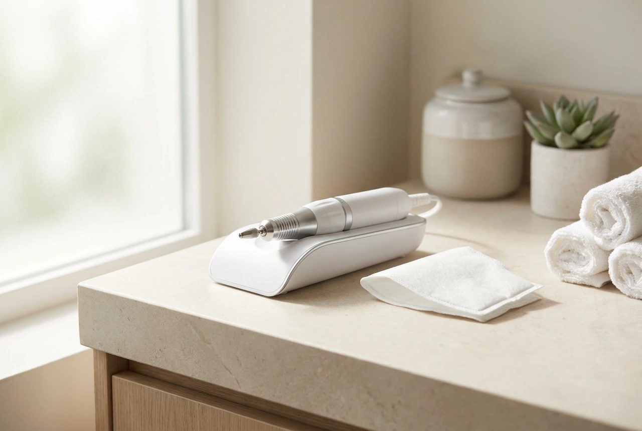 Ponceuse pour ongles avec aspirateur intégré : confort de travail, filtres et entretien