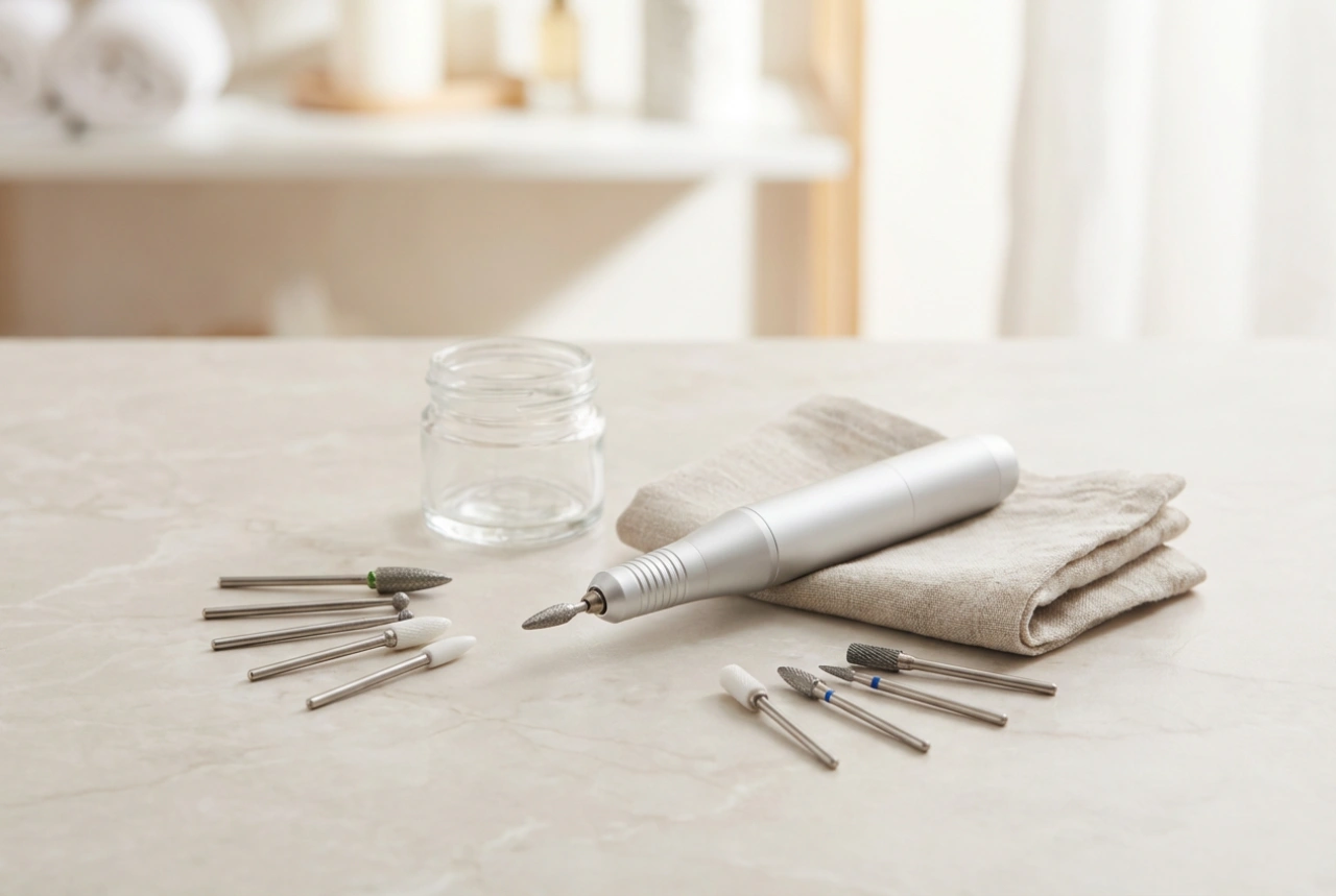 Mini ponceuse à ongles : quand est-elle utile, quels embouts choisir et comment l'utiliser ?