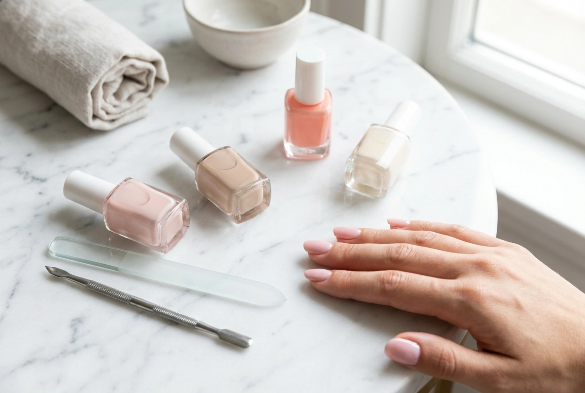 Kit de manucure à domicile : accessoires essentiels et techniques pour une application homogène