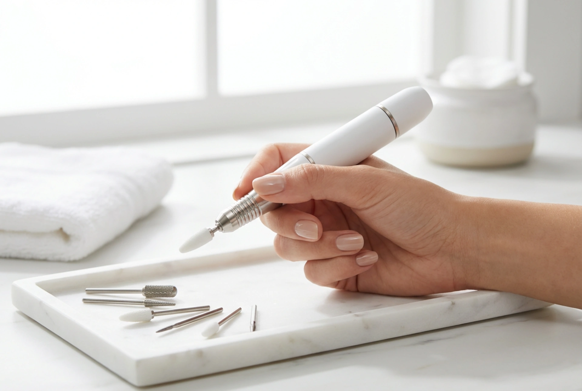 Ponceuse à ongles : comment l'utiliser en toute sécurité, vitesse et embouts