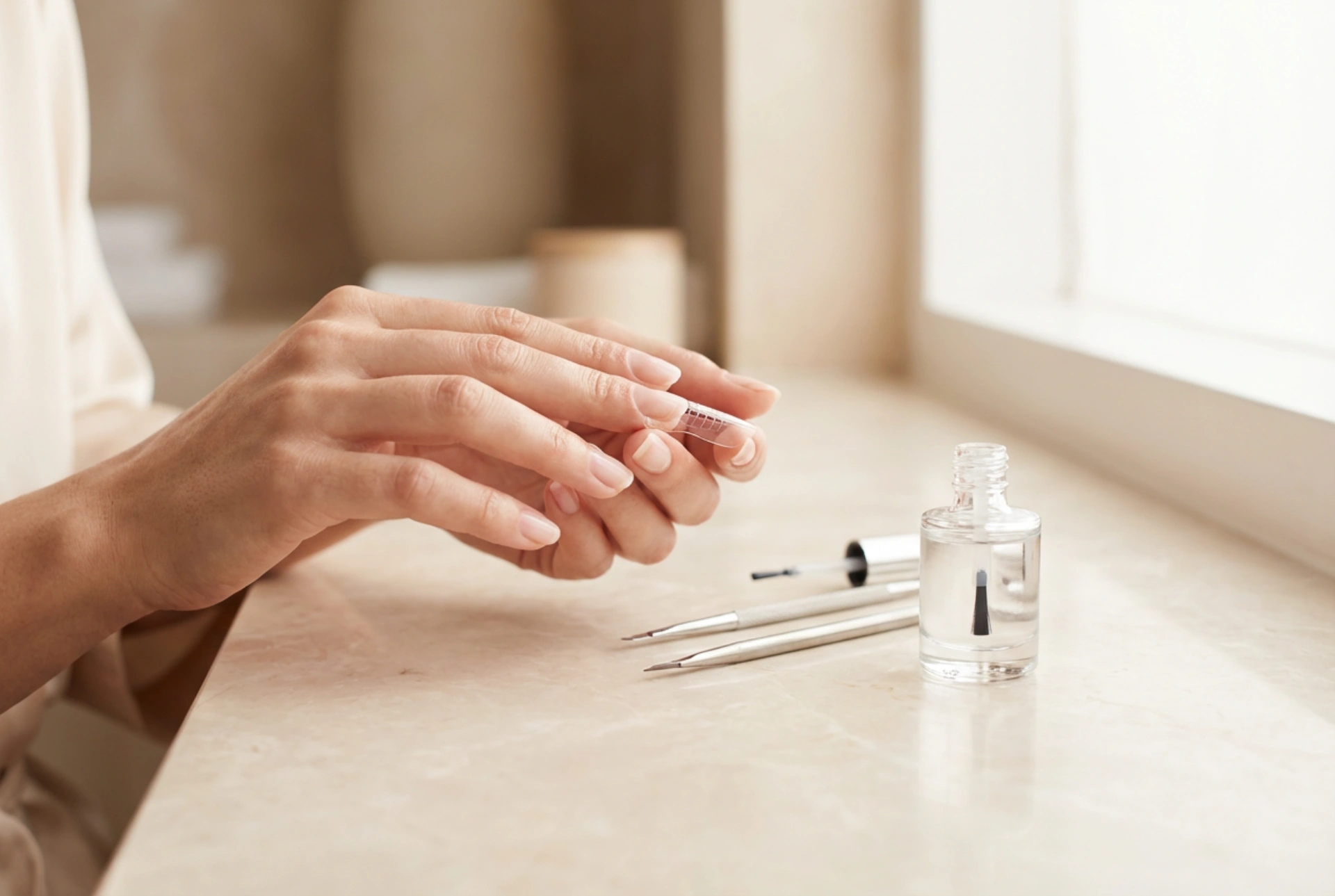 Chablons pour l'extension des ongles : comment les appliquer et modeler la forme