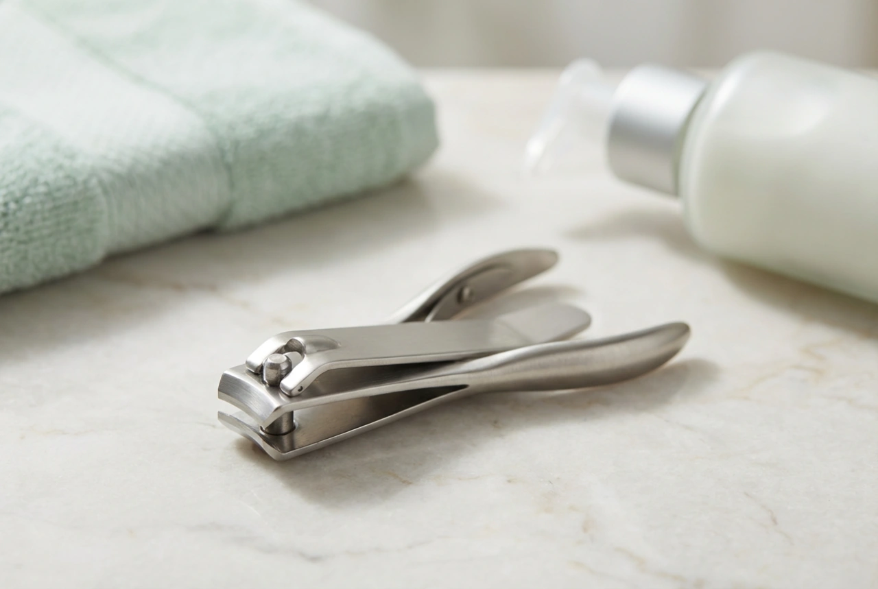 Pince à ongles professionnelle pour les pieds : coupe et soin en toute sécurité