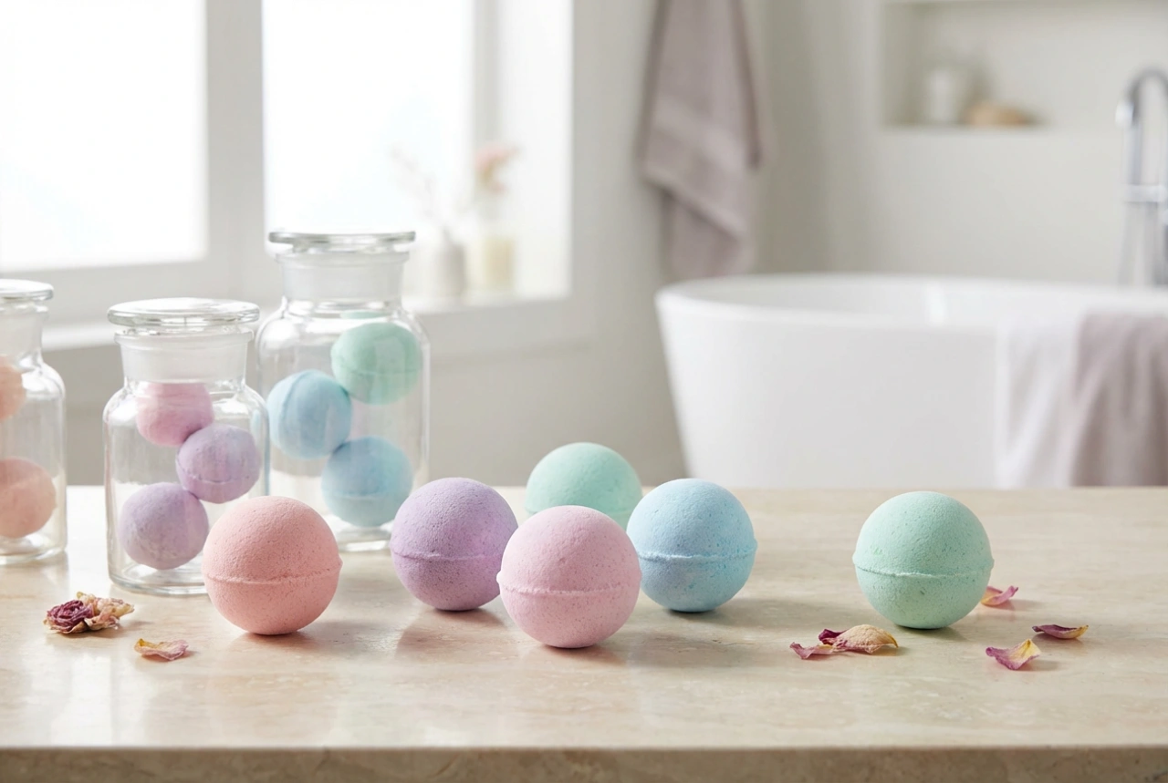 Boules de bain DIY : comment les mouler, les sécher et les conserver à la maison