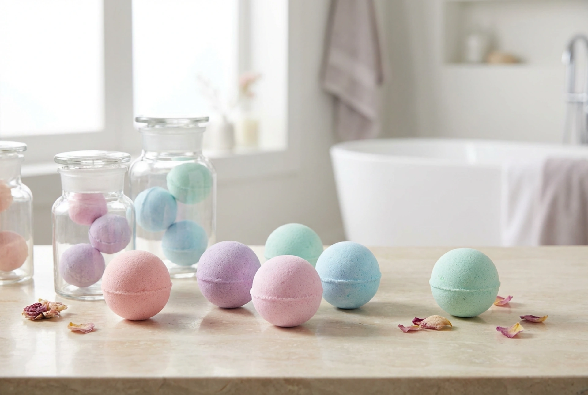 Boules de bain DIY : comment les mouler, les sécher et les conserver à la maison