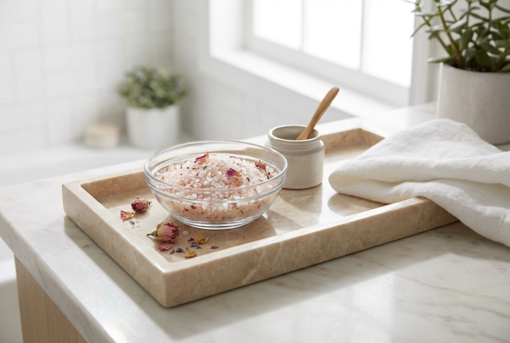 Sel de bain : comment préparer un bain relaxant et prendre soin de sa peau