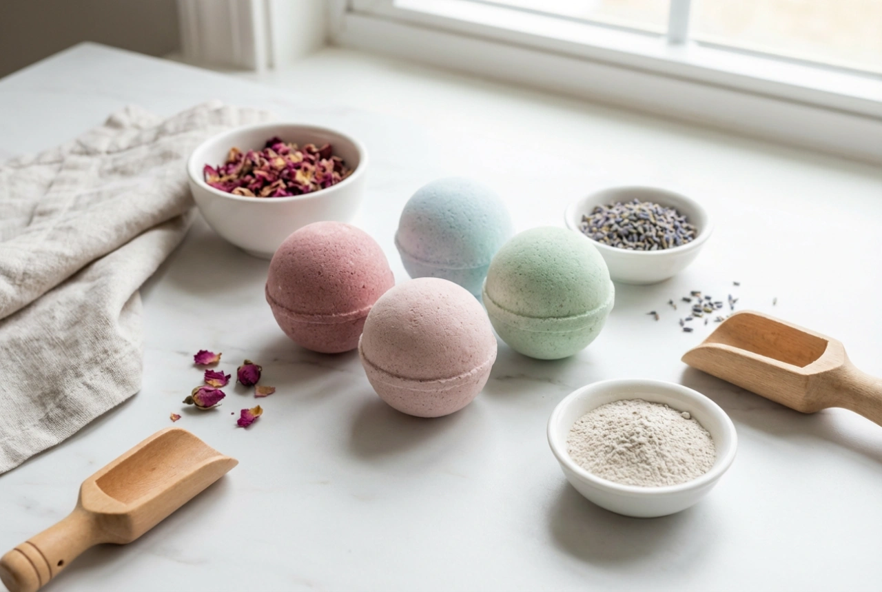 Boules de bain naturelles : ingrédients, fabrication et conservation