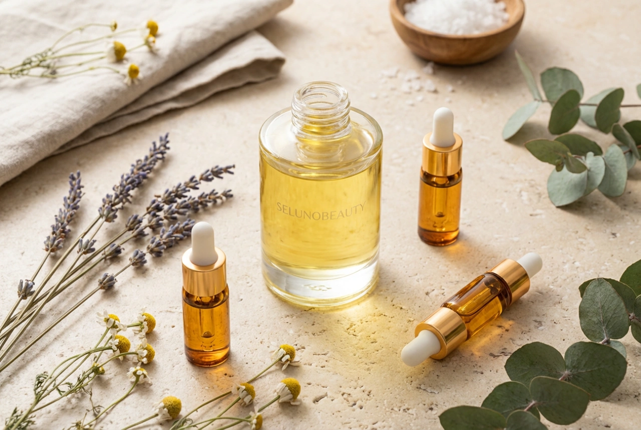 Huile de massage naturelle : choix de la base, arômes et application