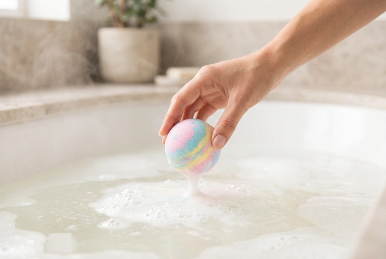 Bombe de bain effervescente : comment obtenir une bonne mousse et un bon pétillement