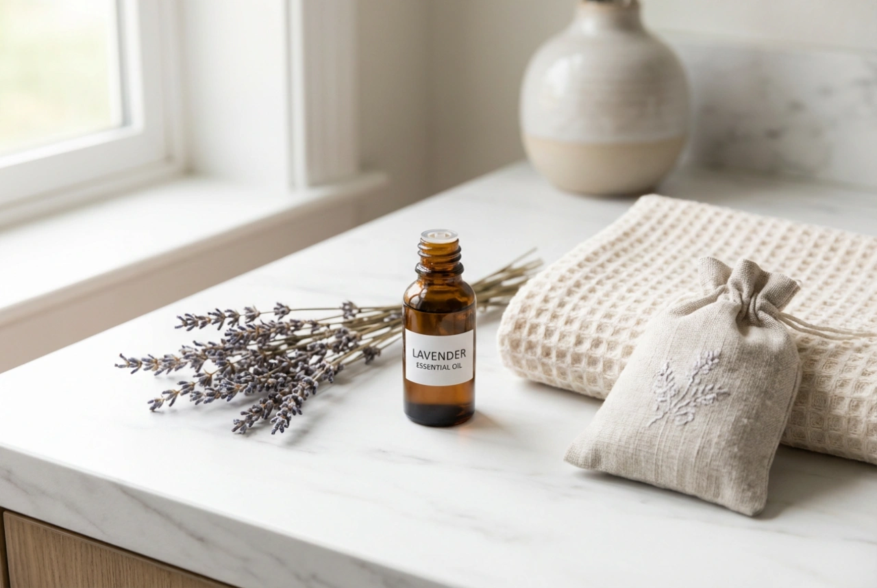 L'huile essentielle de lavande dans les soins à domicile : bain, massage et parfum pour le linge