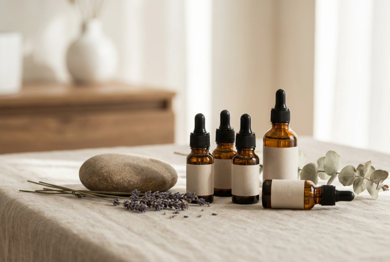 Huiles essentielles pour le massage : choix des compositions et techniques d'application