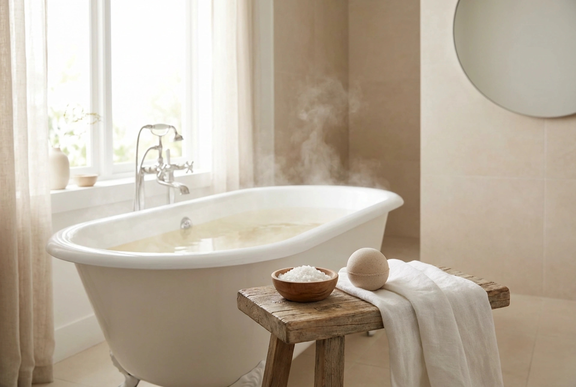 Le sel de mer pour le bain : rituel de relaxation et soin du corps