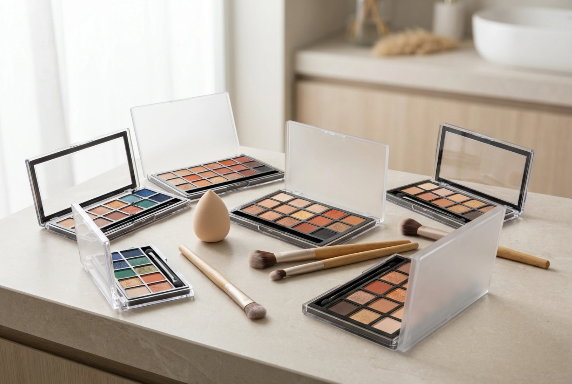Palette d'ombres à paupières : composer ses harmonies, proportions et trois associations incontournables