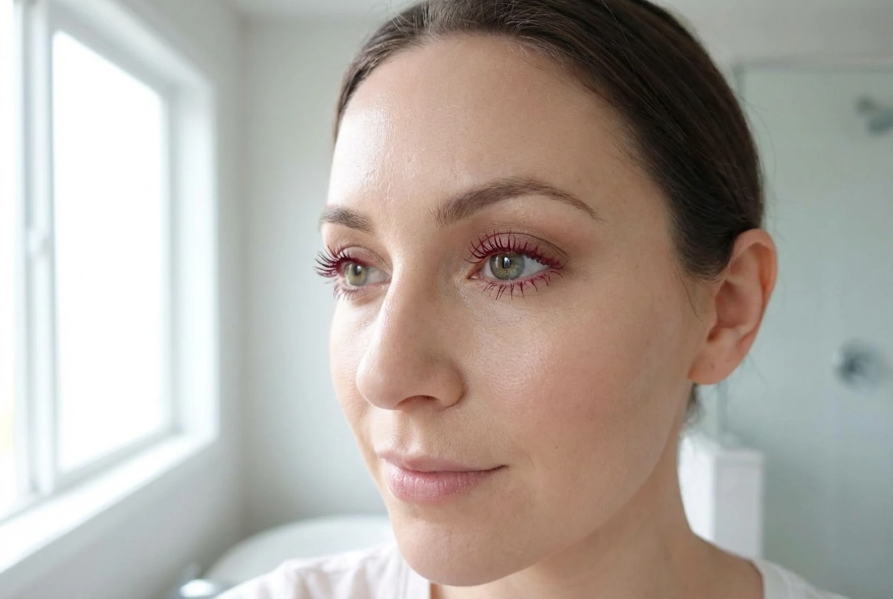 Mascara rouge : une touche audacieuse, comment le maîtriser et équilibrer son maquillage