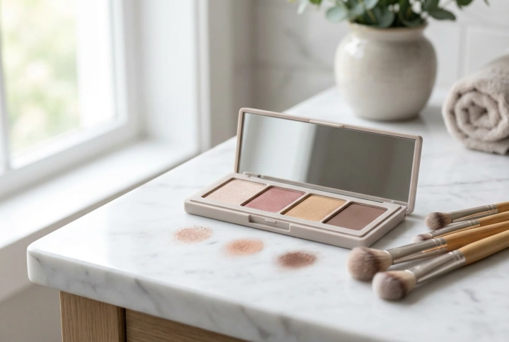 Palette de fards à paupières colorée : comment combiner les couleurs et créer des maquillages cohérents